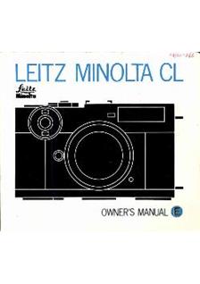 Leica CL manual. Camera Instructions.